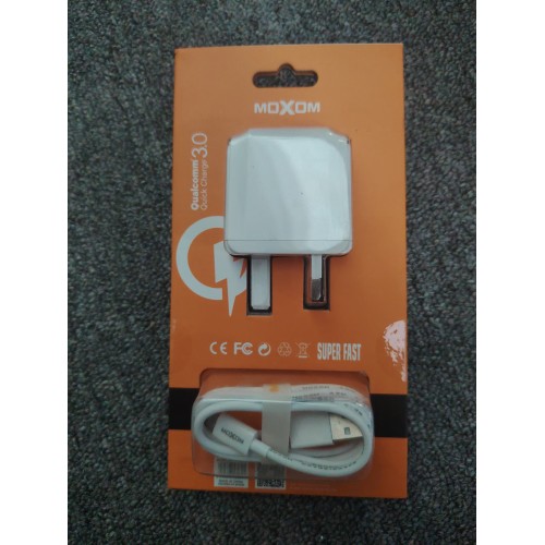 MOXOM 2座 插头和数据线 MICRO KH-70