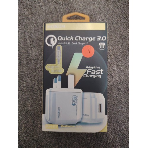 MOXOM QC3.0 KH-67 插头和数据线