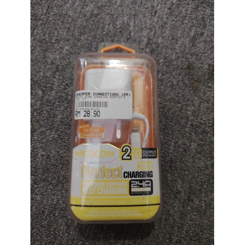 MOXOM 2座 AND 苹果数据线 KH-24 