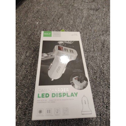 GOLF CF-C10 车充荧幕显示