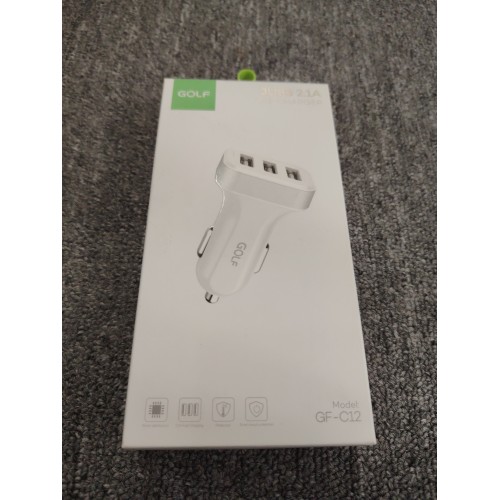 GOLF GF-C12 3USB 2.1A 车充