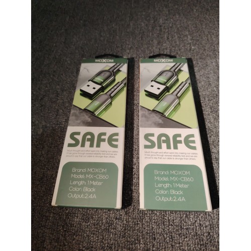 MOXOM 2.4A LED MX-CB60 TYPE-C 数据线