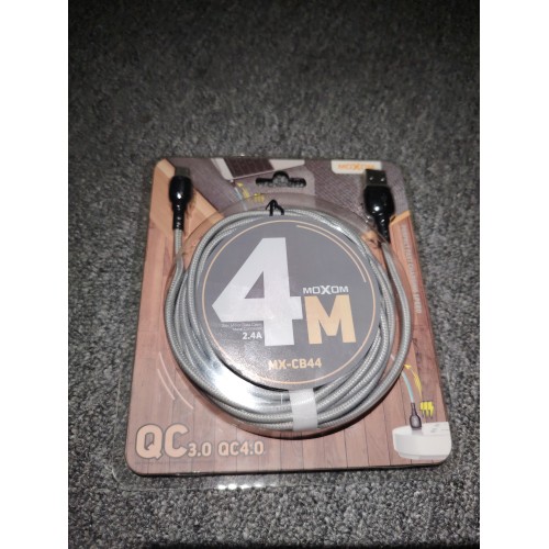 MOXOM 2.4A QC3.0 4M MX-CB44 TYPE-C 数据线