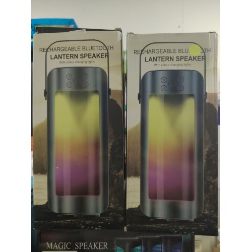 RECHARGEABLE BLUETOOTH LANTERN SPEAKER WITH COLOUR