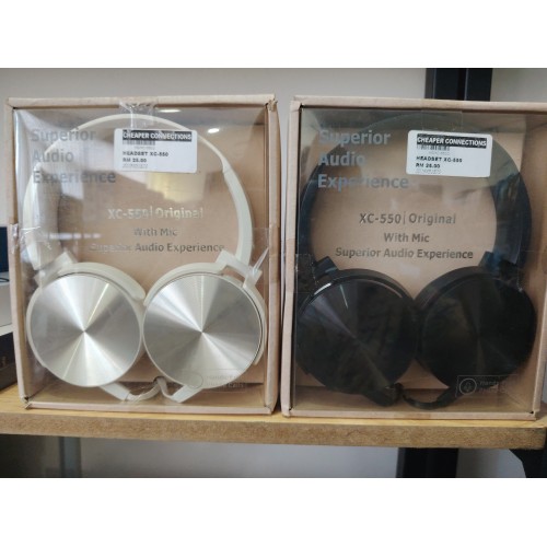 HEATSET XC550 WITH MIC耳机