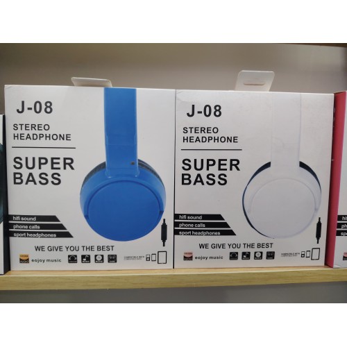 J-08 STEREO SUPER BASS耳机