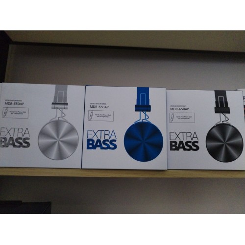 STEREO HEADPHONES MDR-650AP EXTRA BASS 耳机
