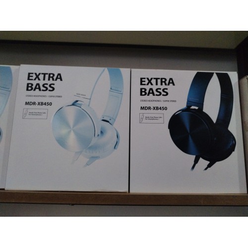 STEREO HEADPHONES MDR-XB450