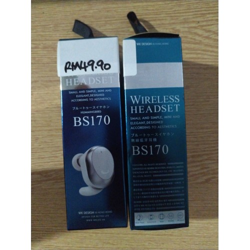 WK BS170 HEADSET单边耳机